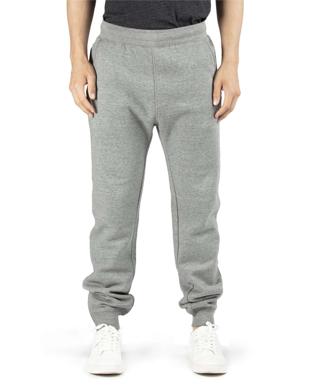 Fleece Jogger Pant – Heather Grey - S