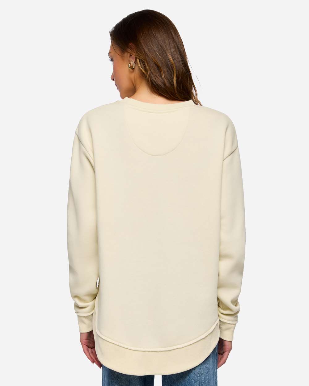 Women's Weekend Fleece Crewneck Sweatshirt - Natural - M