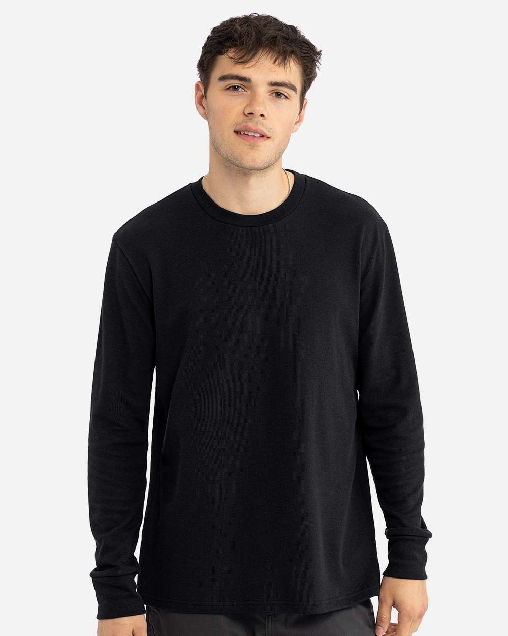 Waffle Knit Long Sleeve Thermal, 60% Cotton | ComfyThreads