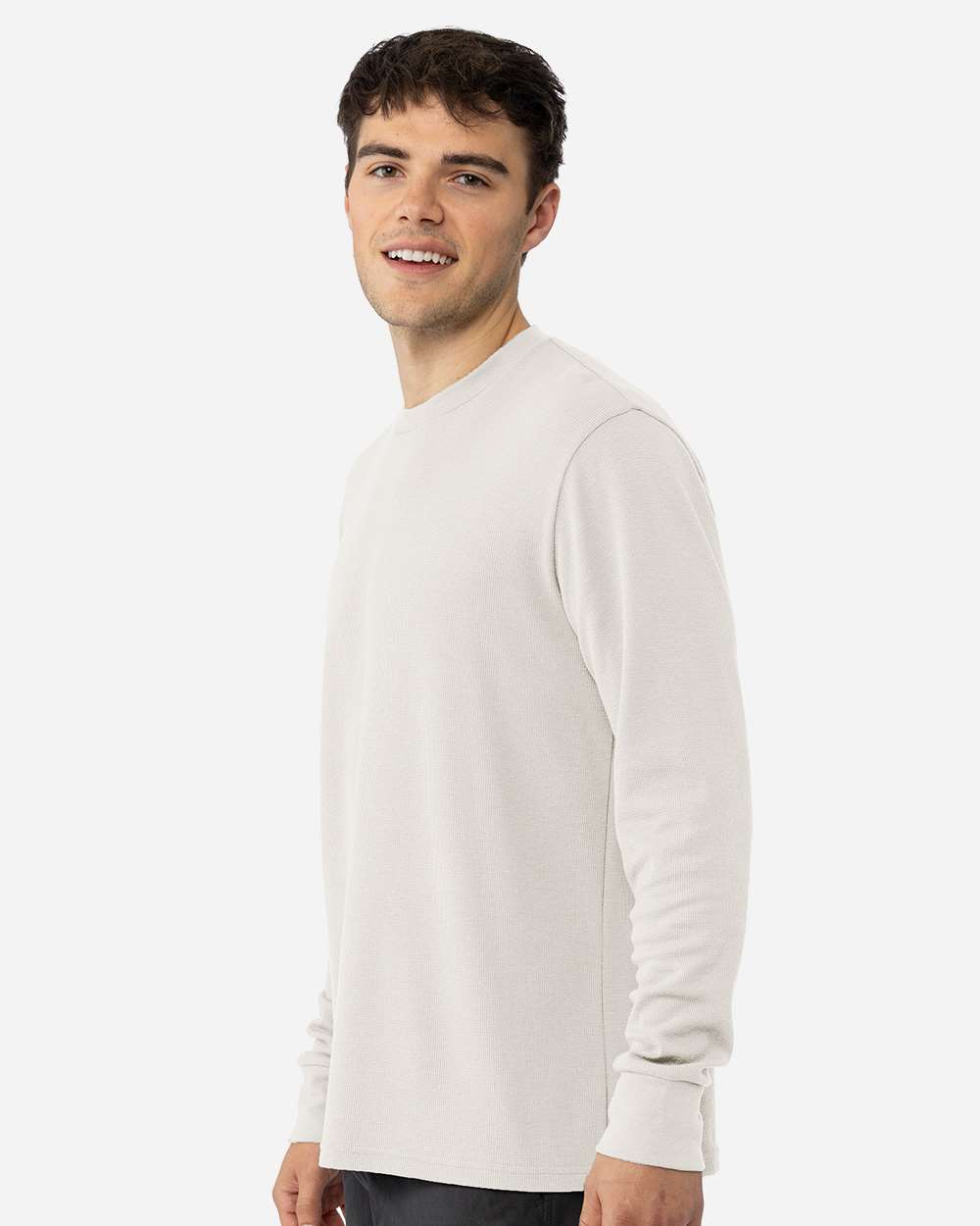 Waffle Knit Long Sleeve Thermal, 60% Cotton | ComfyThreads