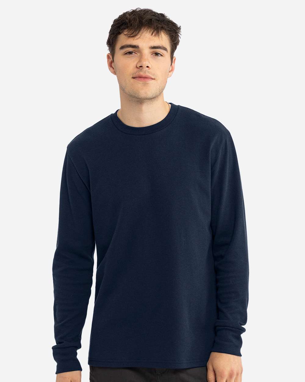 Waffle Knit Long Sleeve Thermal, 60% Cotton | ComfyThreads