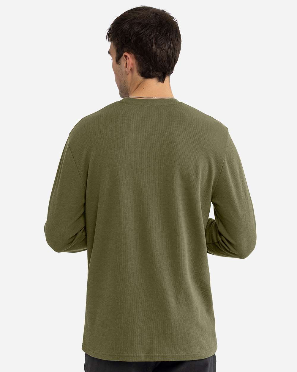 Waffle Knit Long Sleeve Thermal, 60% Cotton | ComfyThreads