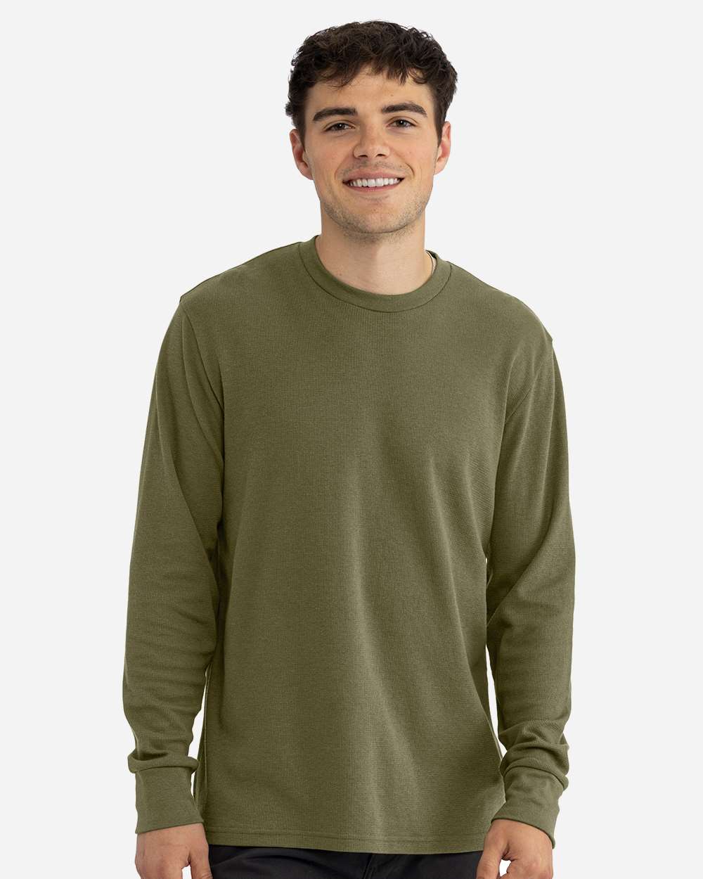 Waffle Knit Long Sleeve Thermal, 60% Cotton | ComfyThreads