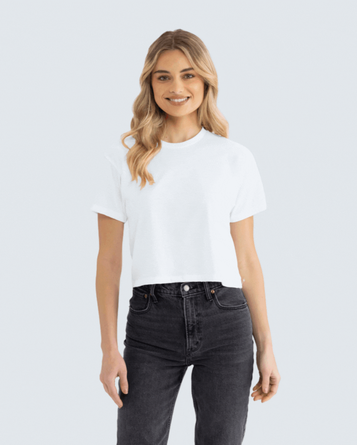Comfy Thread Women's Crop Tee 5-Pack – Soft & Flattering – ComfyThreads