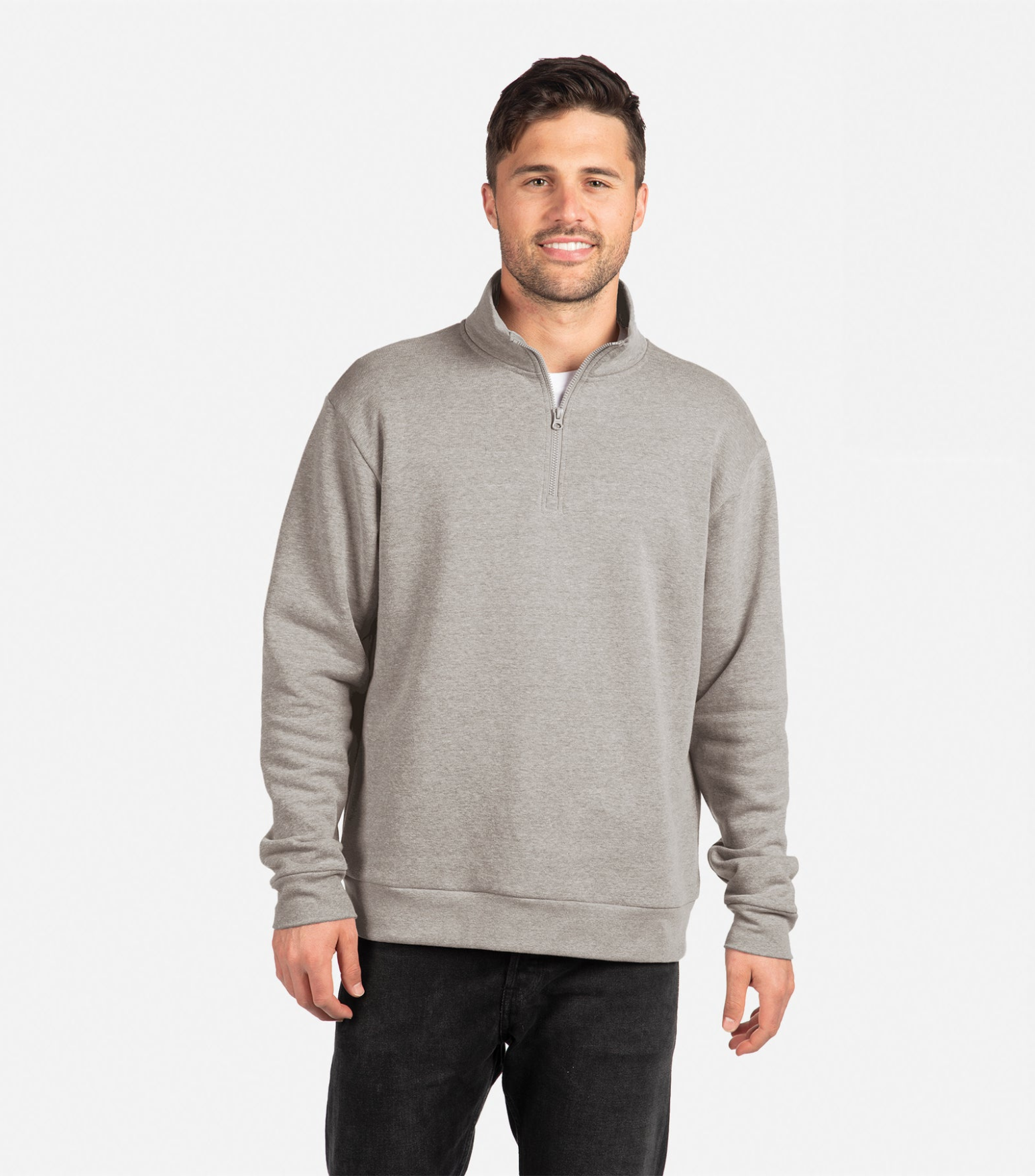 Men wearing performance, fleece, and heavyweight quarter zips | ComfyThreads