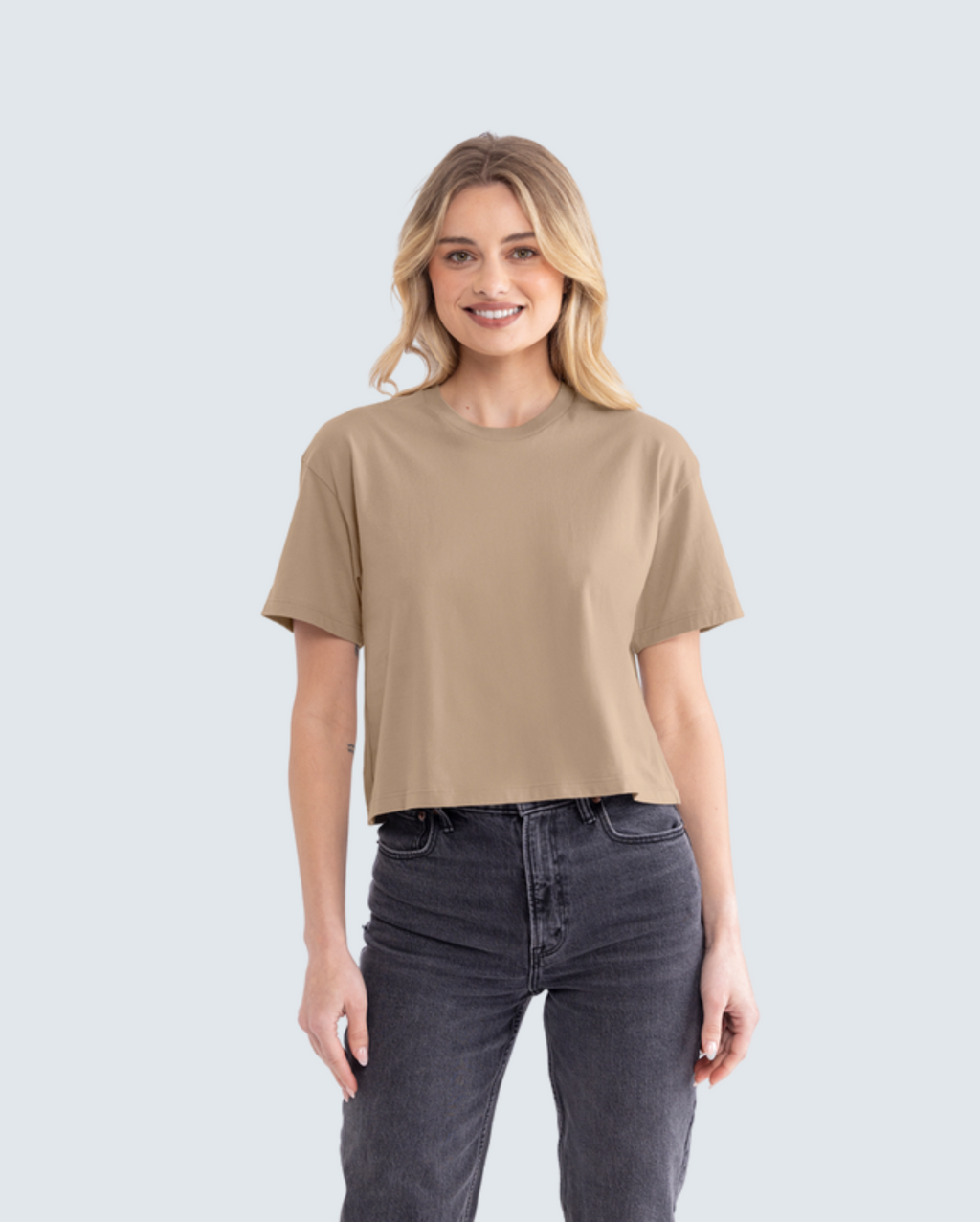 Women's Ideal Crop Tee 5-Pack