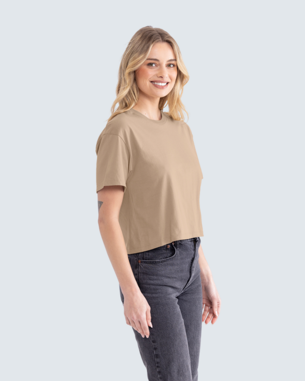 Women's Ideal Crop Tee 5-Pack