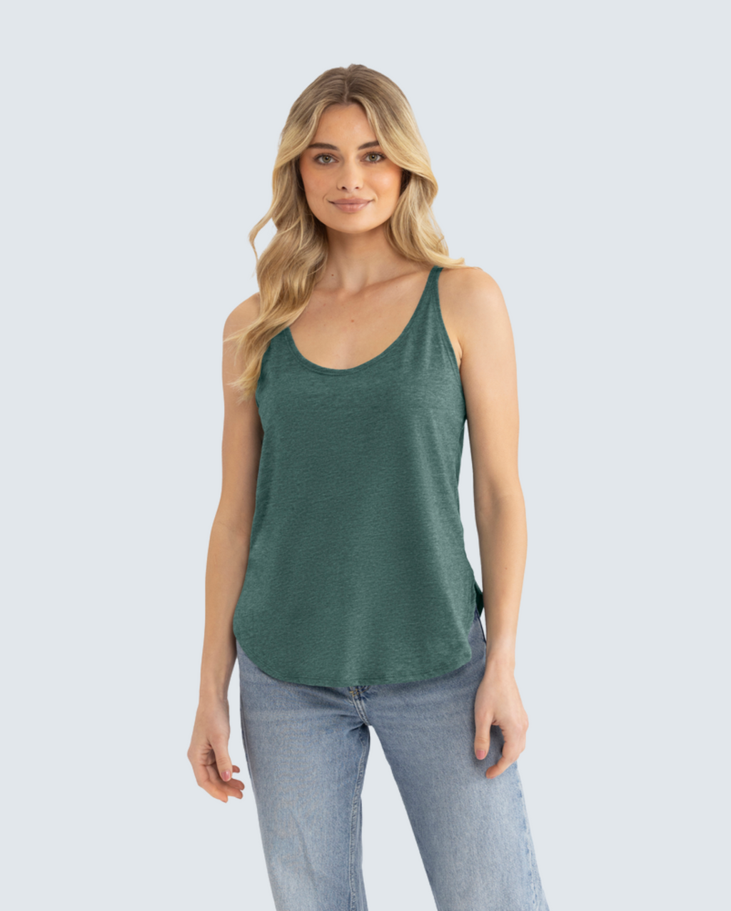 Women's Festival Tank - Royal Pine
