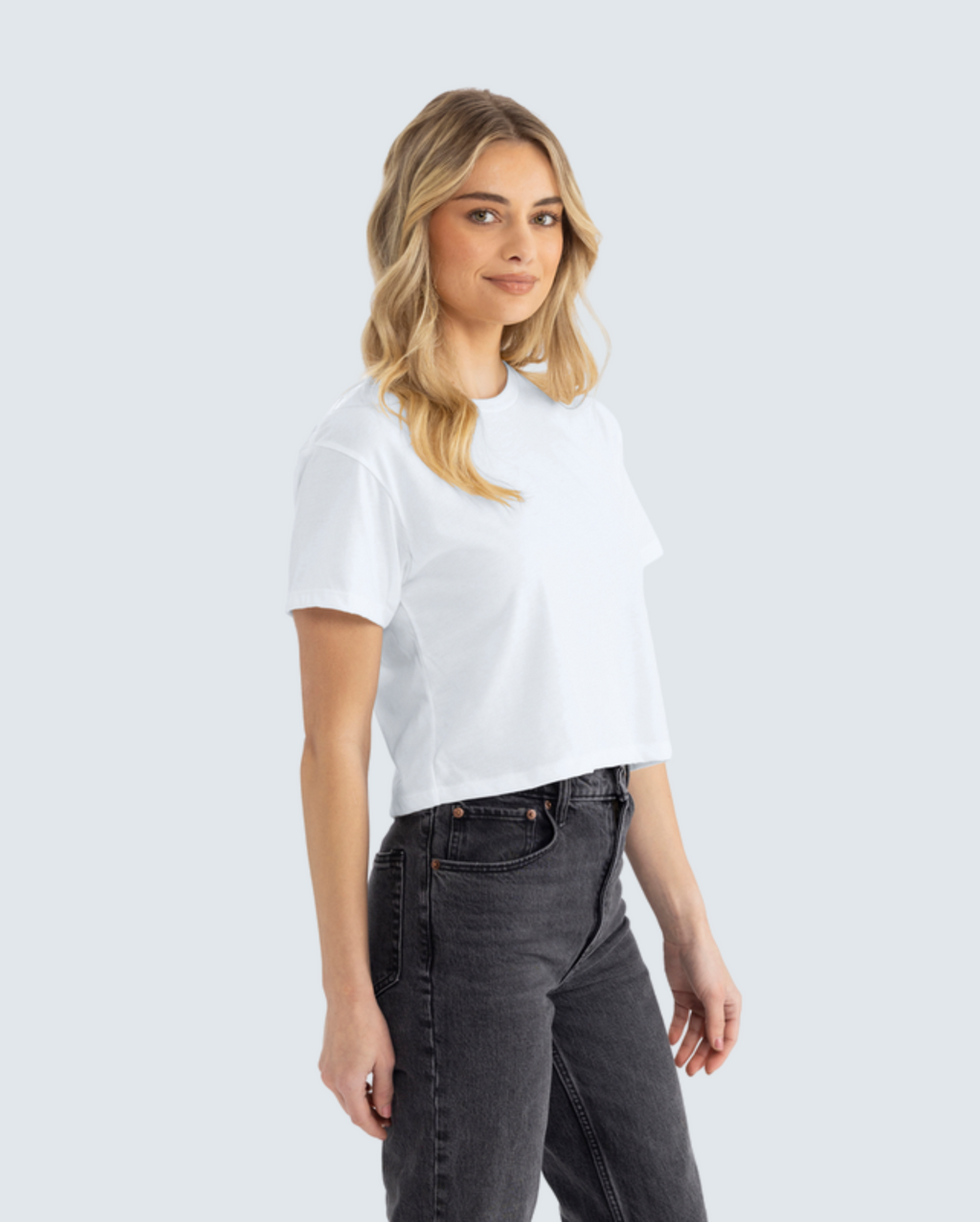 Women's Ideal Crop Tee 5-Pack