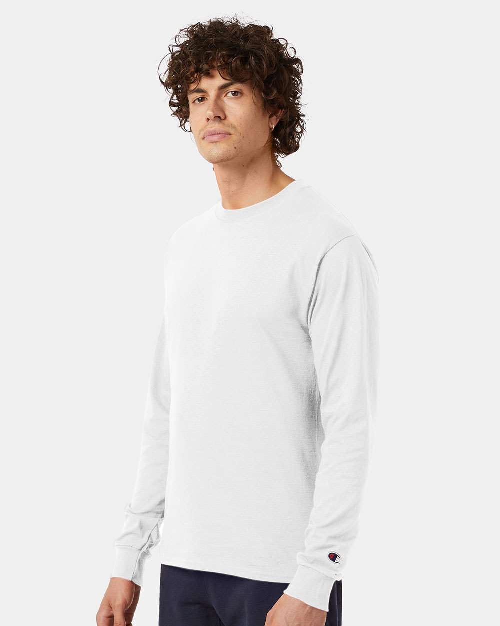 Unisex Long Sleeve T-Shirt - White - S