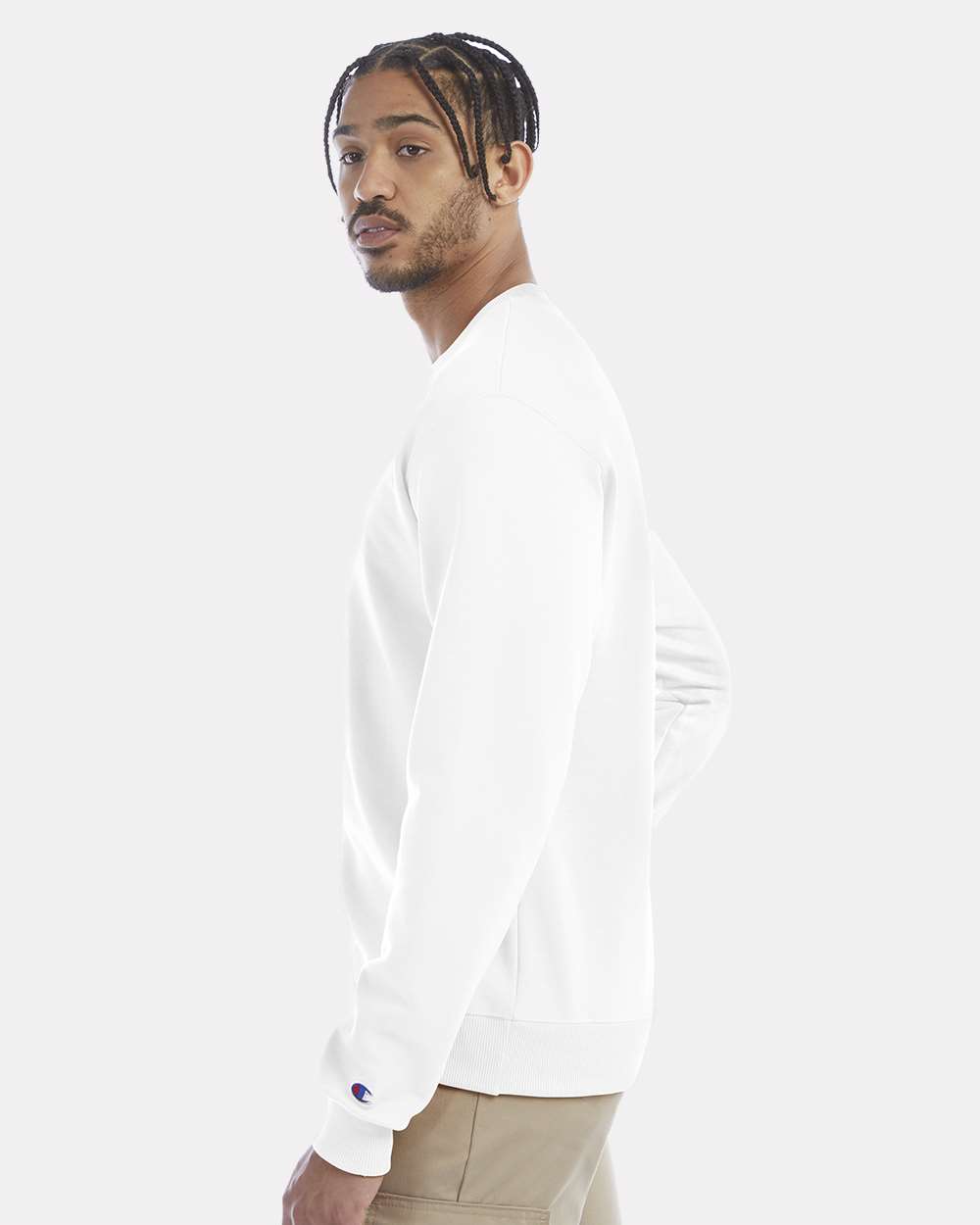 Unisex Powerblend® Crewneck Sweatshirt - White - S