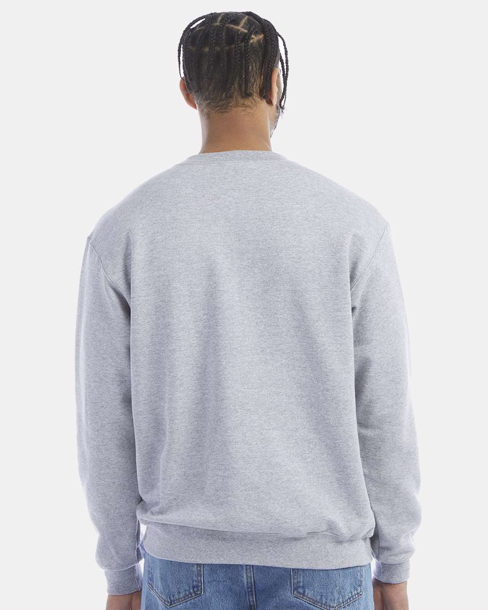 Unisex Powerblend® Crewneck Sweatshirt - Light Steel - M