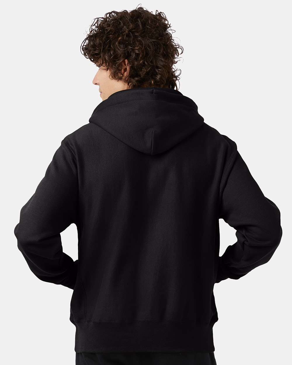 Unisex Hooded Sweatshirt - Black - M