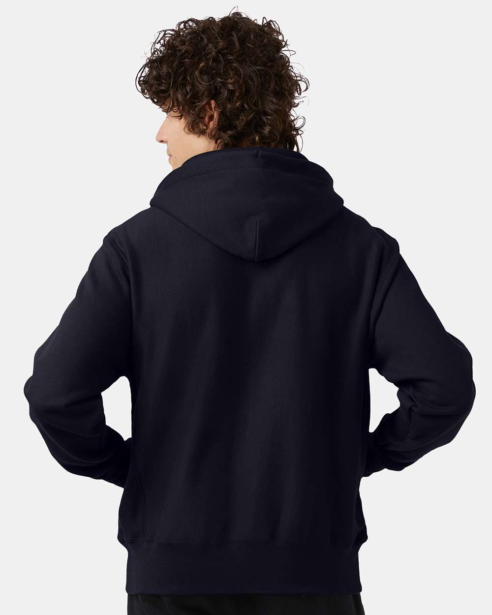 Unisex Hooded Sweatshirt - Navy - M