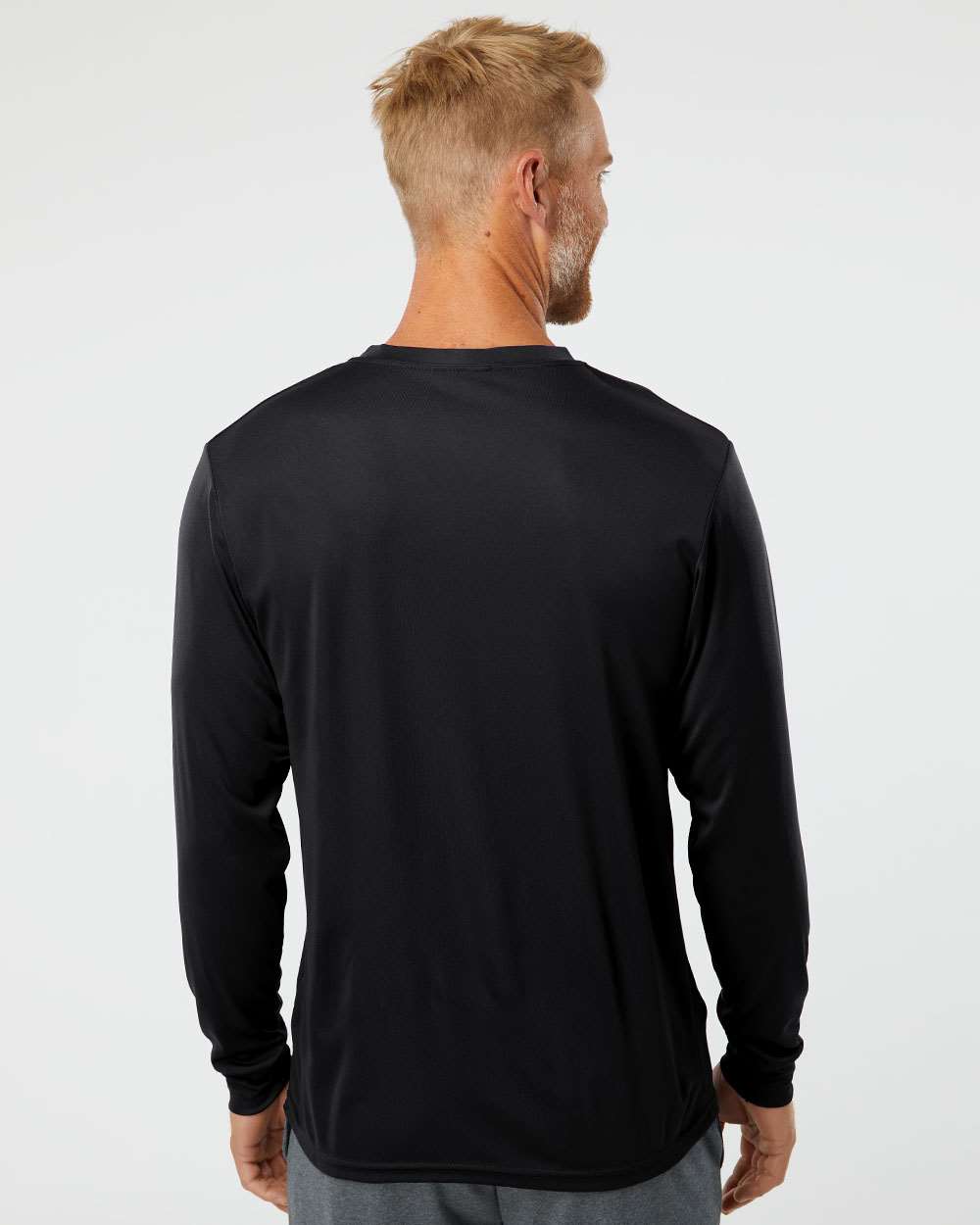 Performance Long Sleeve T-Shirt – Black - L