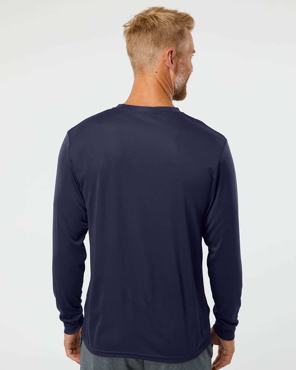 Performance Long Sleeve T-Shirt – Navy - L