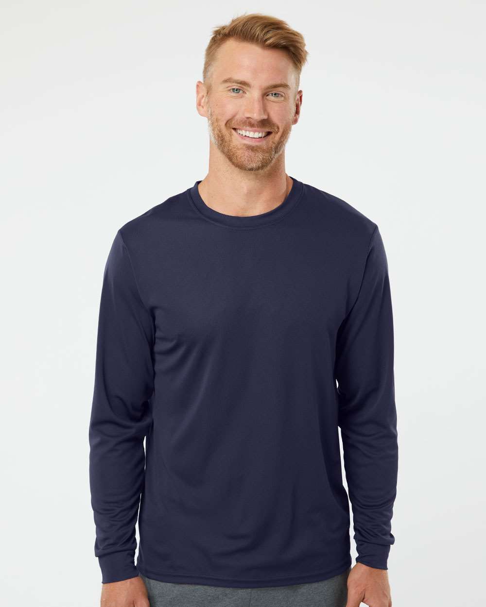 Performance Long Sleeve T-Shirt – Navy - S