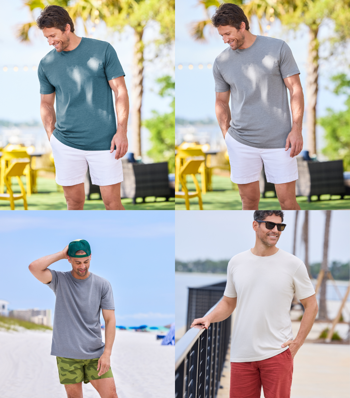 Vintage Wash Navy Tee for men and women - soft feel and perfect fit