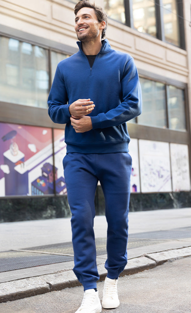 Fleece Jogger Pant – Navy - XL