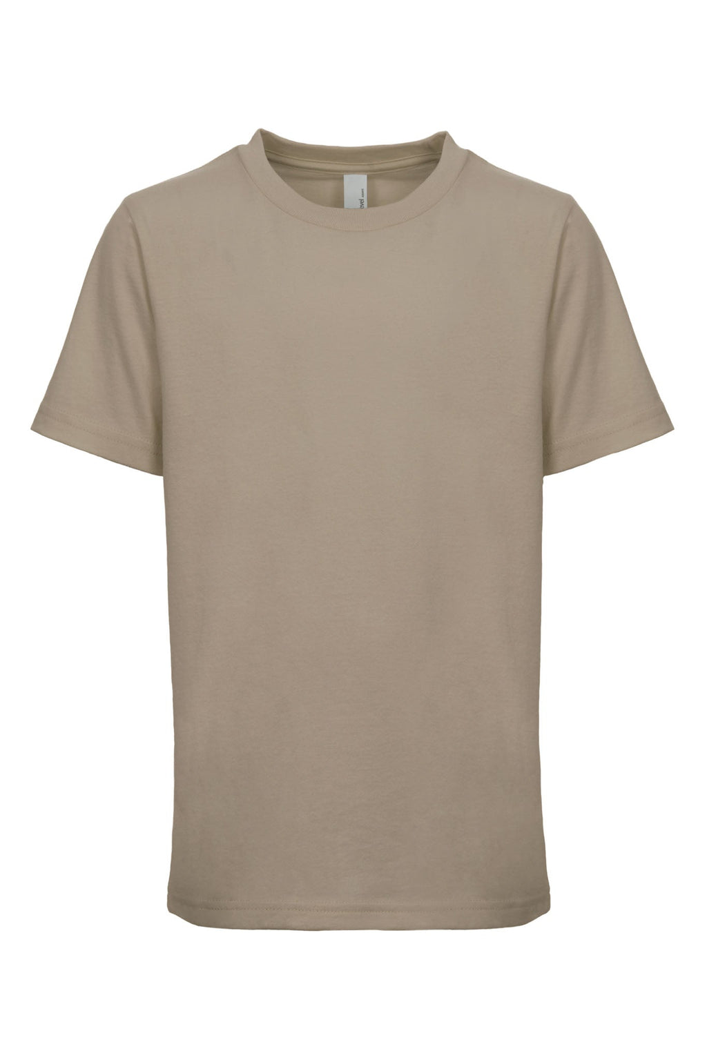 Youth Cotton T-Shirt - Warm Gray - The American Threads