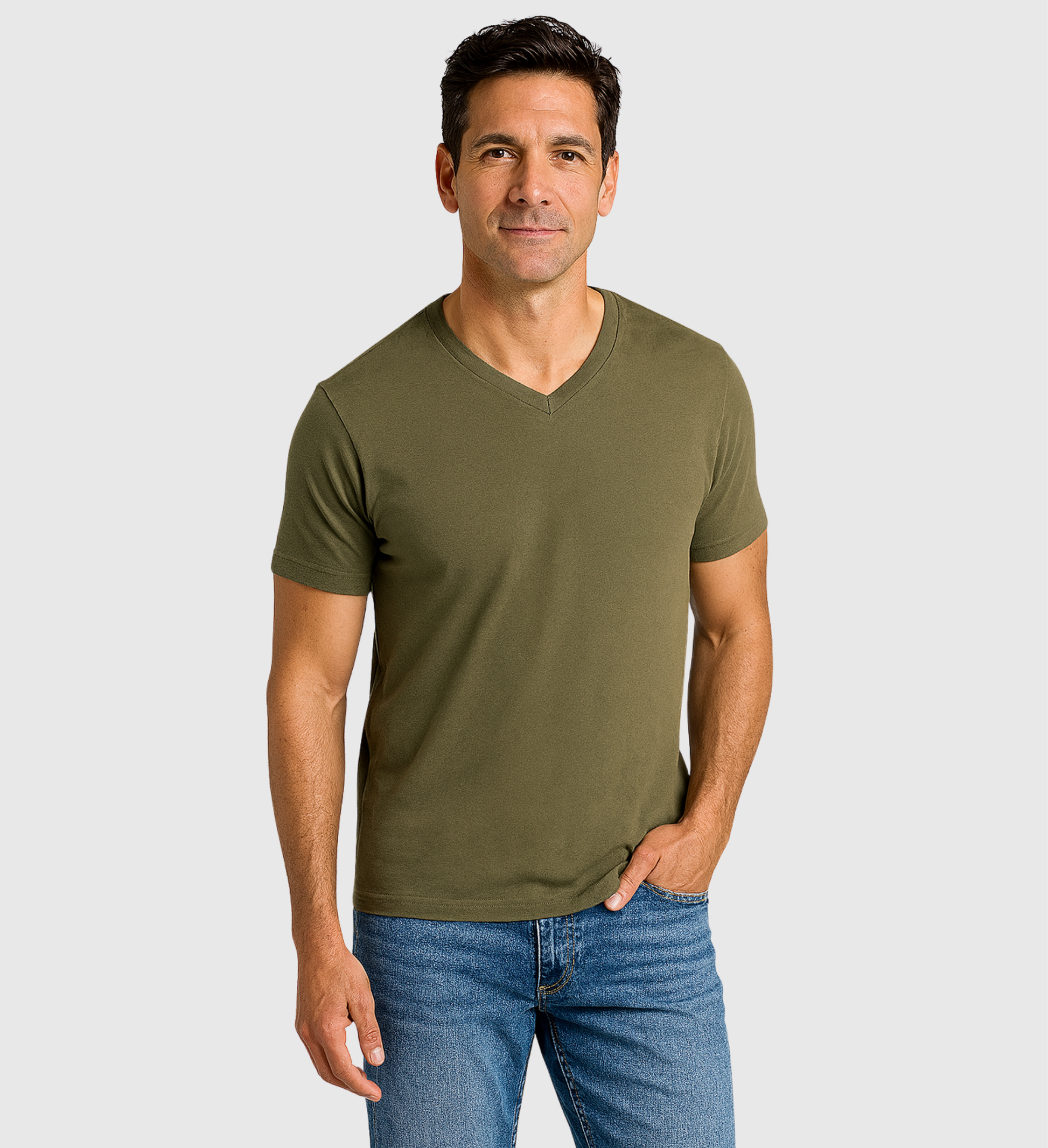 Daily Fit Classic V-Neck Tee 3-Pack