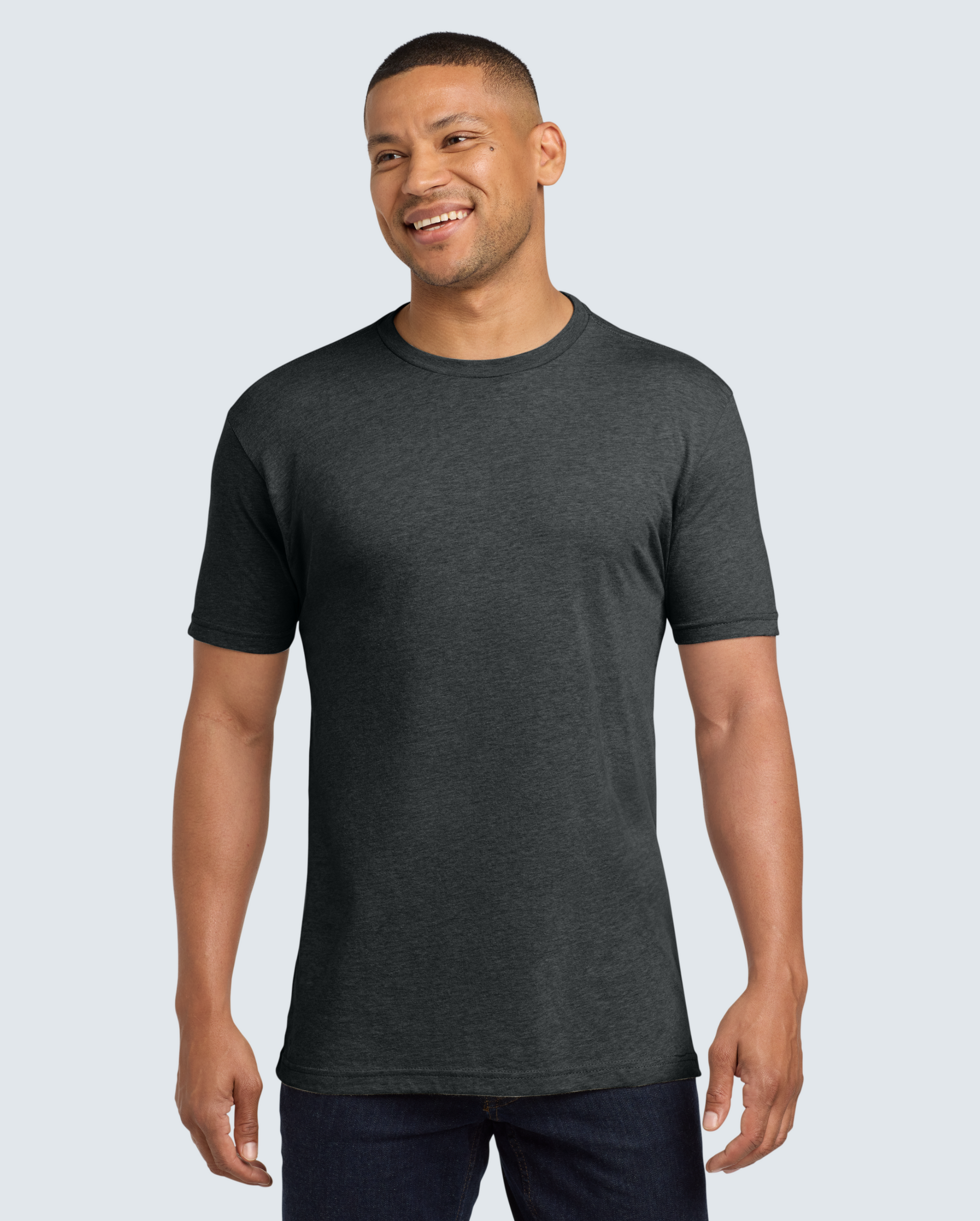 The Signature Crew - Heather Charcoal