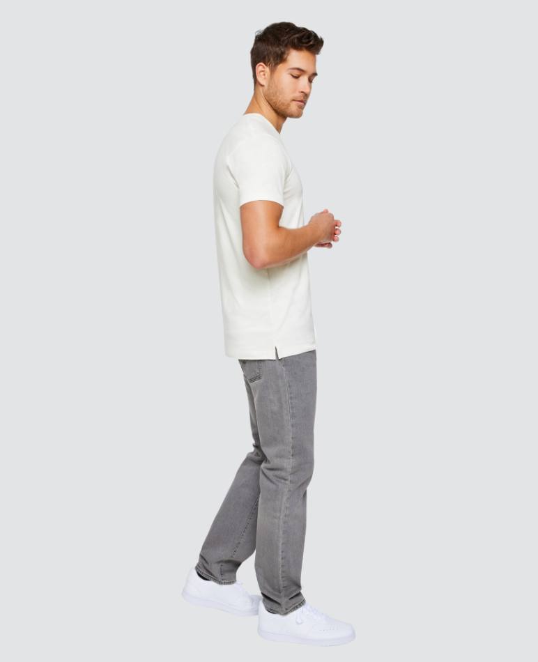 Ultra-Soft Bamboo Tee - Eggshell