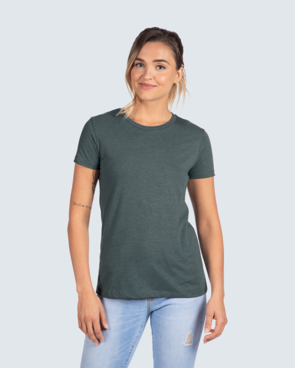 Women's CVC Fitted Tee 5-Pack