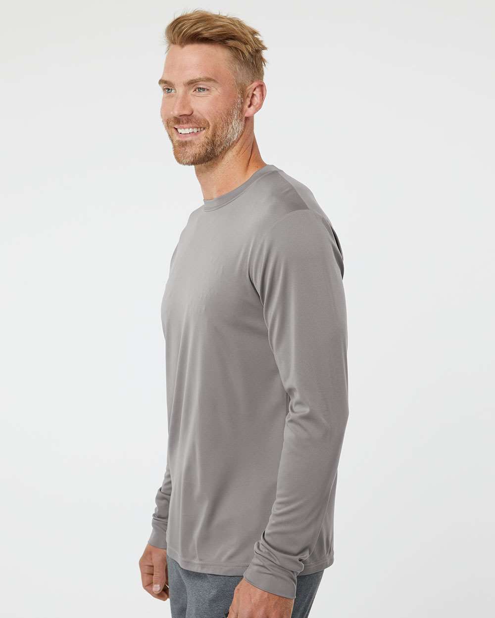 Performance Long Sleeve T-Shirt – Graphite - M