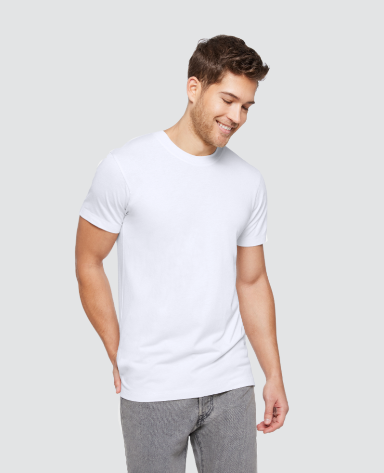 Ultra-Soft Bamboo Tee - White