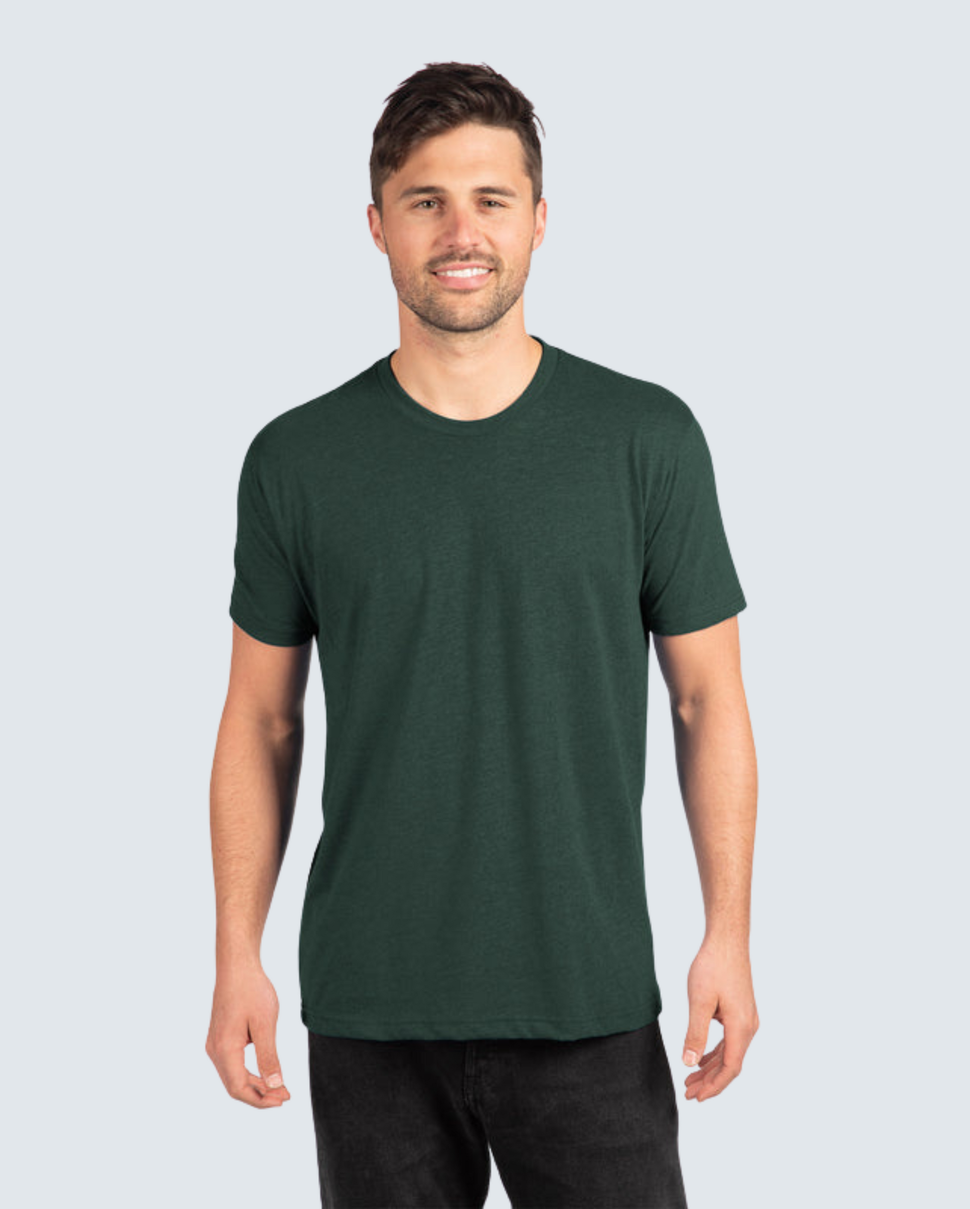 The Signature Crew - Heather Forest Green