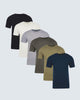 Black | White | Heather Grey | Heavy Metal | Military Green | Midnight Navy