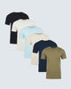 Black | White | Light Blue | Light Gray | Midnight Navy | Military Green