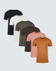 Black | White | Heavy Metal | Dark Chocolate | Desert Pink | Clay