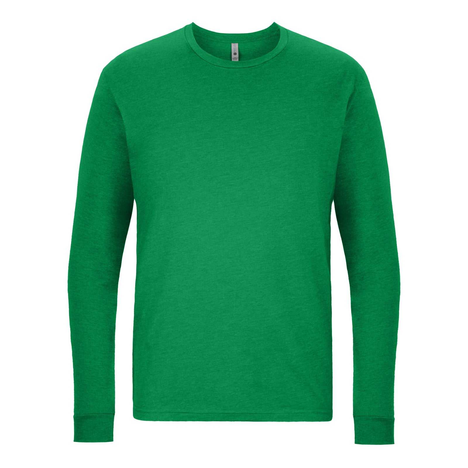 Unisex CVC Long Sleeve T-Shirt - Kelly Green - The American Threads