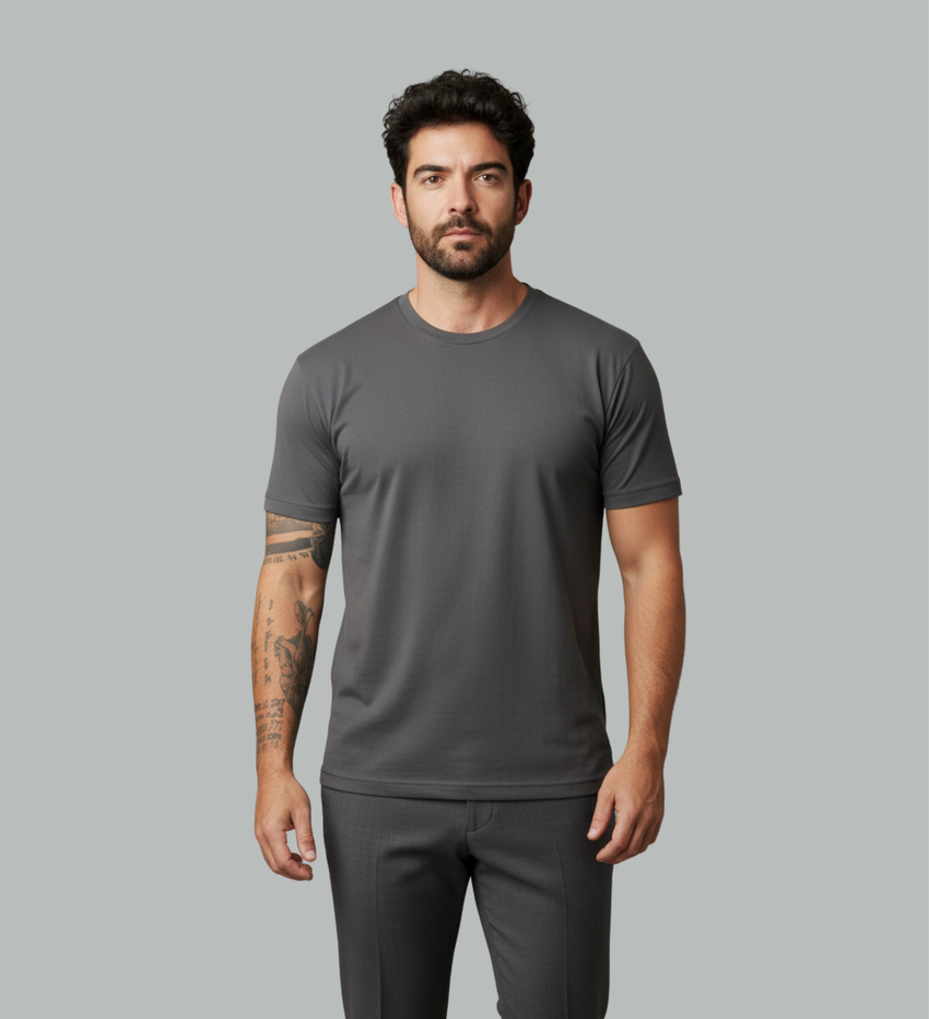Comfy Thread Classic Crew T-Shirt 6-Pack, Sueded Cotton | ComfyThreads