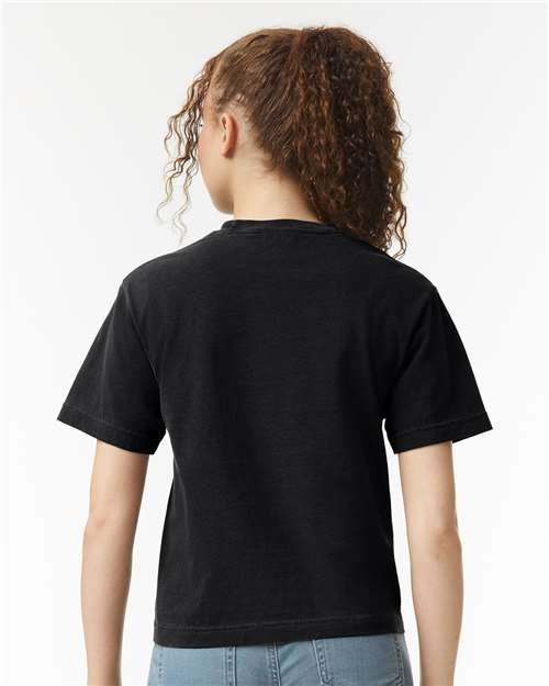 Comfort Colors 3023CL Women's Garment-Dyed T-Shirt - Black - Back