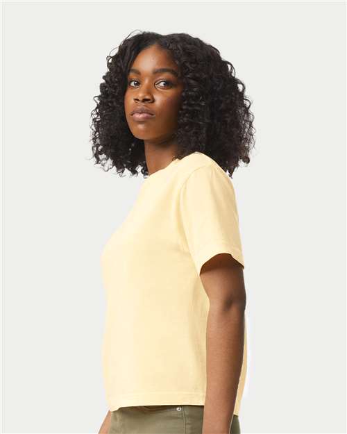 Comfort Colors 3023CL Women's Garment-Dyed T-Shirt - Butter - Side