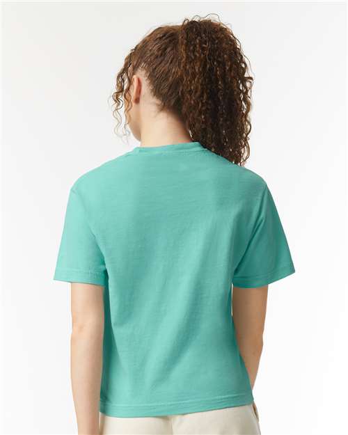 Comfort Colors 3023CL Women's Garment-Dyed T-Shirt - Chalky Mint - Back