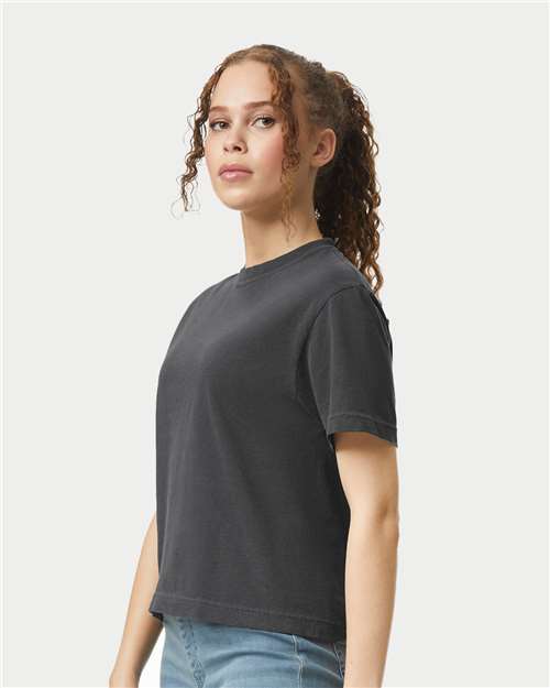 Comfort Colors 3023CL Women's Garment-Dyed T-Shirt - Pepper - Side