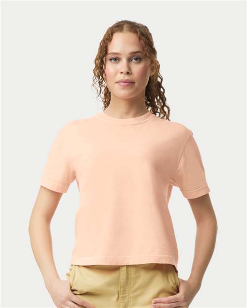 Comfort Colors 3023CL Women's Garment-Dyed T-Shirt - Peachy - Front