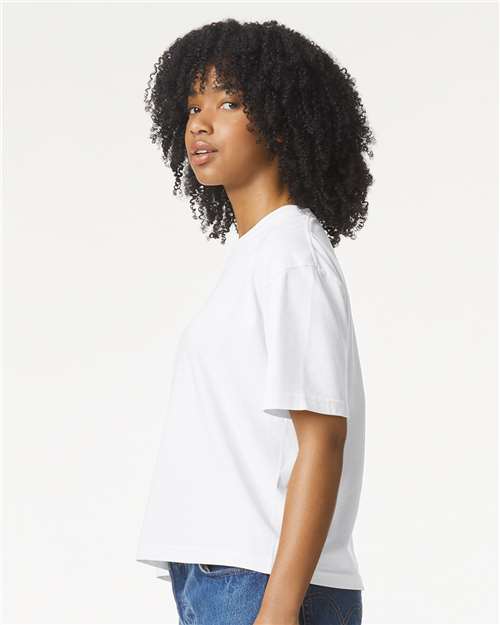 Comfort Colors 3023CL Women's Garment-Dyed T-Shirt - White - Side