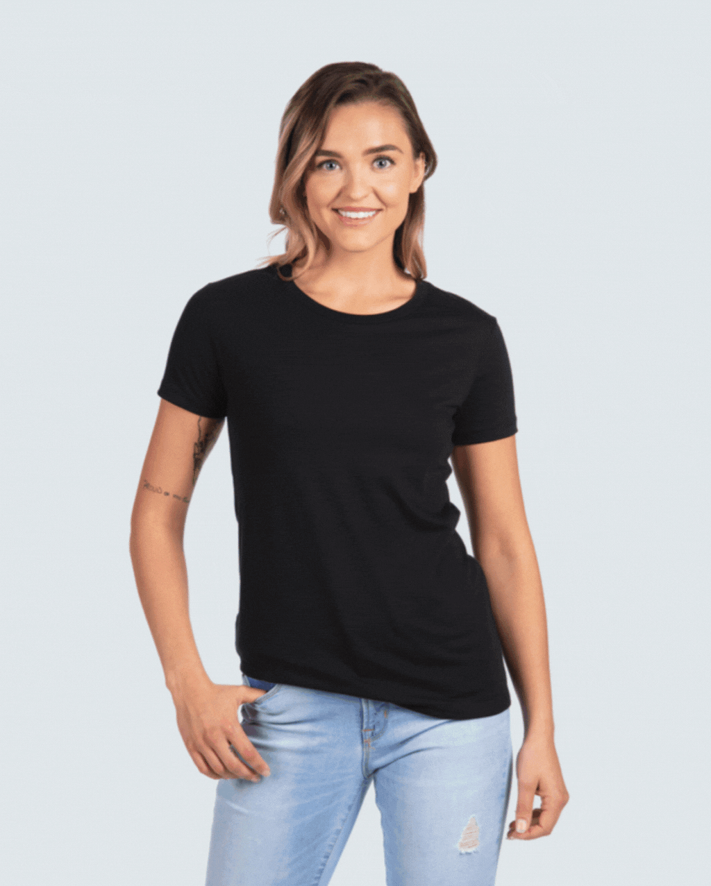 Women's CVC Fitted Tee 5-Pack