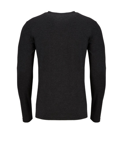 Tri-Blend Long Sleeve T-Shirt - Vintage Black - The American Threads