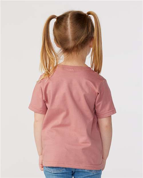 Toddler Fine Jersey T-Shirt — Soft Kids Tee [2T-5T] - Mauvelous - Back