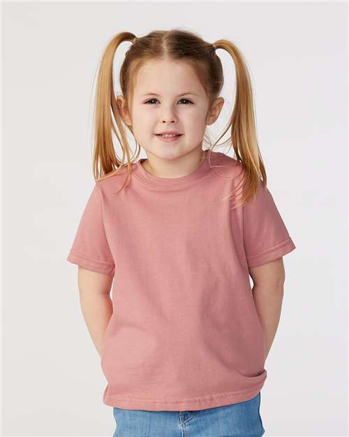 Toddler Fine Jersey T-Shirt — Soft Kids Tee [2T-5T] - Mauvelous - Front