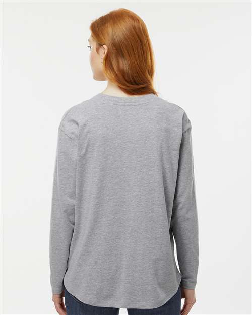 LAT 3508 Women's Relaxed Vintage Wash T-Shirt - Heather - Back