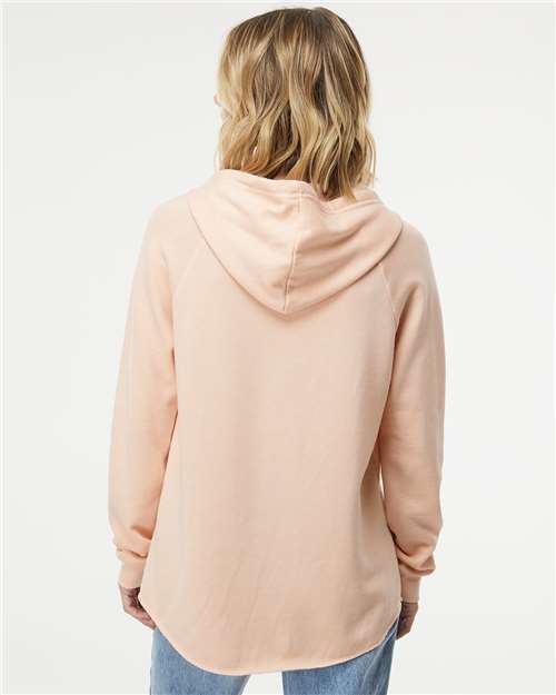 Independent Trading Co. PRM2500 Women's Jogger Pants - Blush - Back