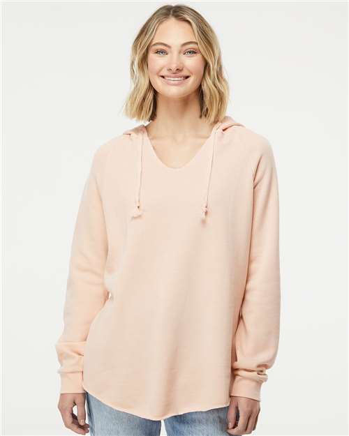Independent Trading Co. PRM2500 Women's Jogger Pants - Blush - Front