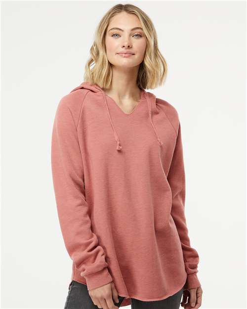 Independent Trading Co. PRM2500 Women's Jogger Pants - Dusty Rose - Front
